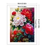 Peony - 9CT Partial Beaded Cross Stitch Kit(50x71cm)