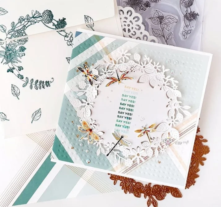 Piggy Craft metal cutting dies cut die mold Various leaves flower frame Scrapbook paper craft knife mould blade punch stencils