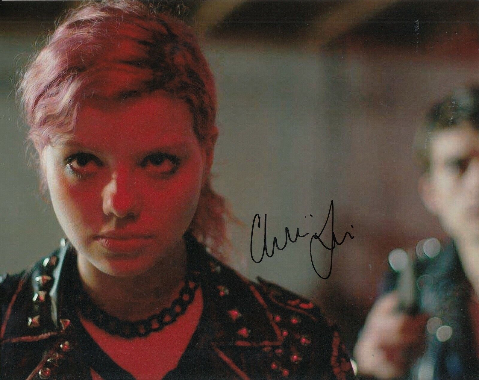 CHLOE LEVINE signed (THE RANGER) Movie 8X10 Photo Poster painting *Chelsea* autographed W/COA #2