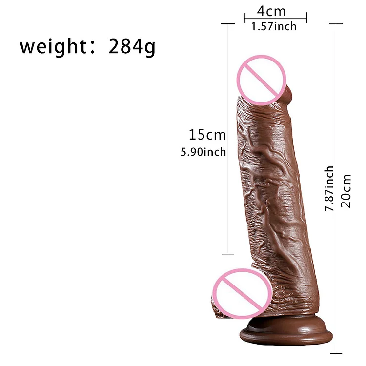 Huge Realistic Black Dildo Silicone Penis With Suction Cup For Adults   