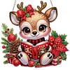 Kit de pendentif de peinture acrylique &agrave; un seul c&ocirc;t&eacute; de No&euml;l 20 cm