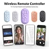 Wireless Camera Remote Control with Zoom for iPhone & Android BT Camera Remote Shutter Smartphone BT Clicker for Photo & Video