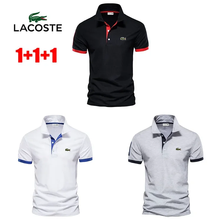 Pánske polo tričko Lacoste®, 3 kusy