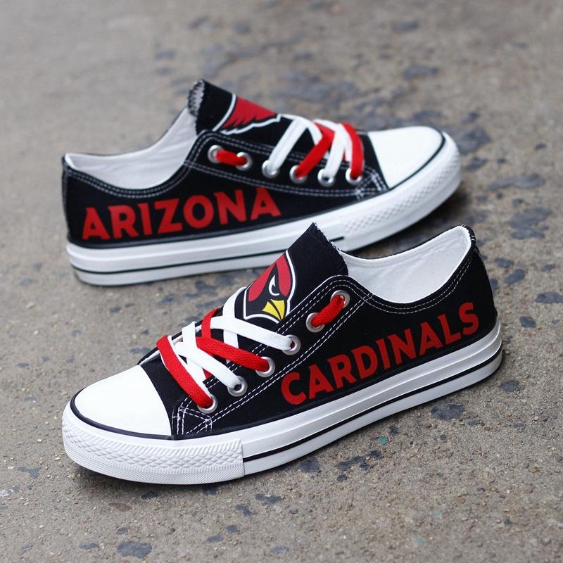 Arizona Cardinals Women�s Shoes Low Top Canvas Shoes