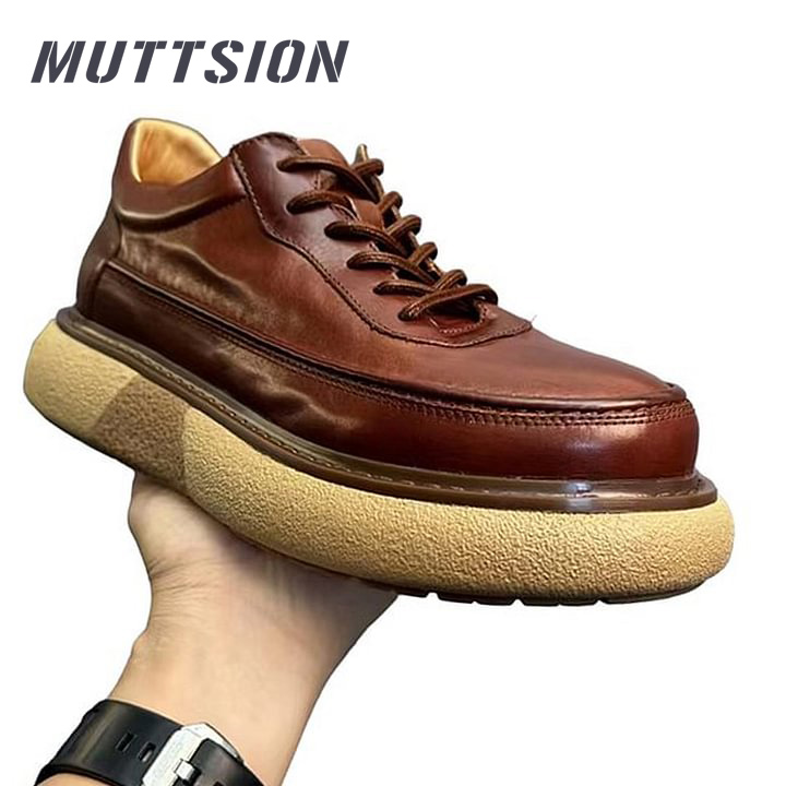 MUTTSION Horsehide British Style Sneakers MUTTSION.COM MUTTSION