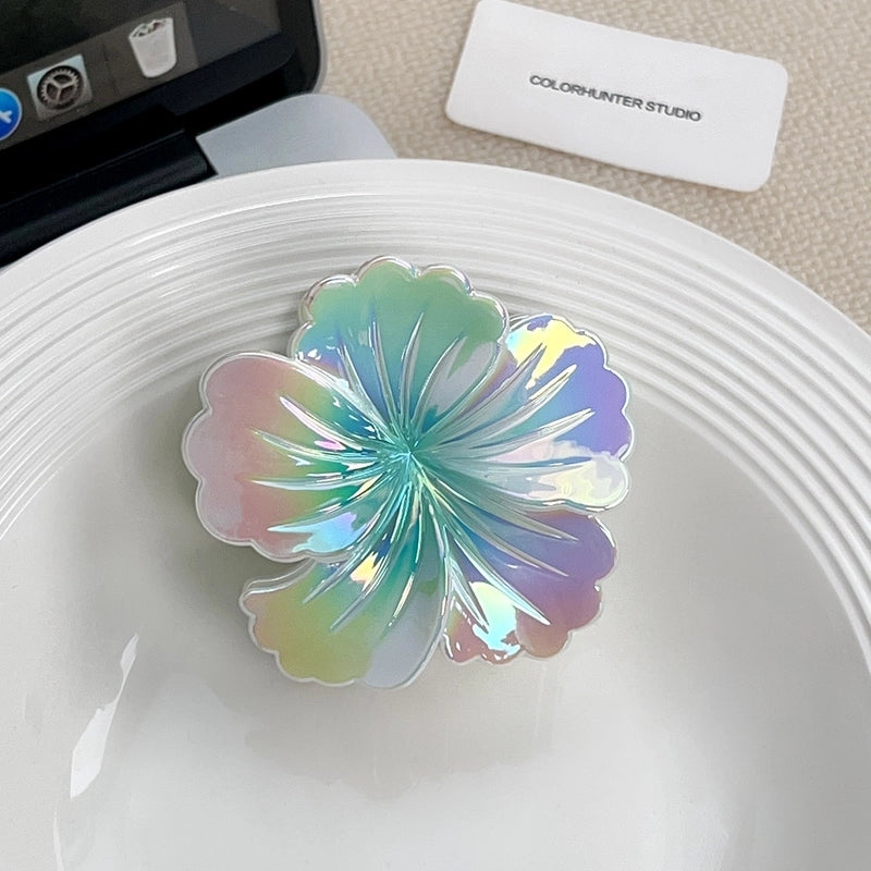 Vacation Sweet Korean Style Women’s Flower Acetic Acid Sheets Hair Claws