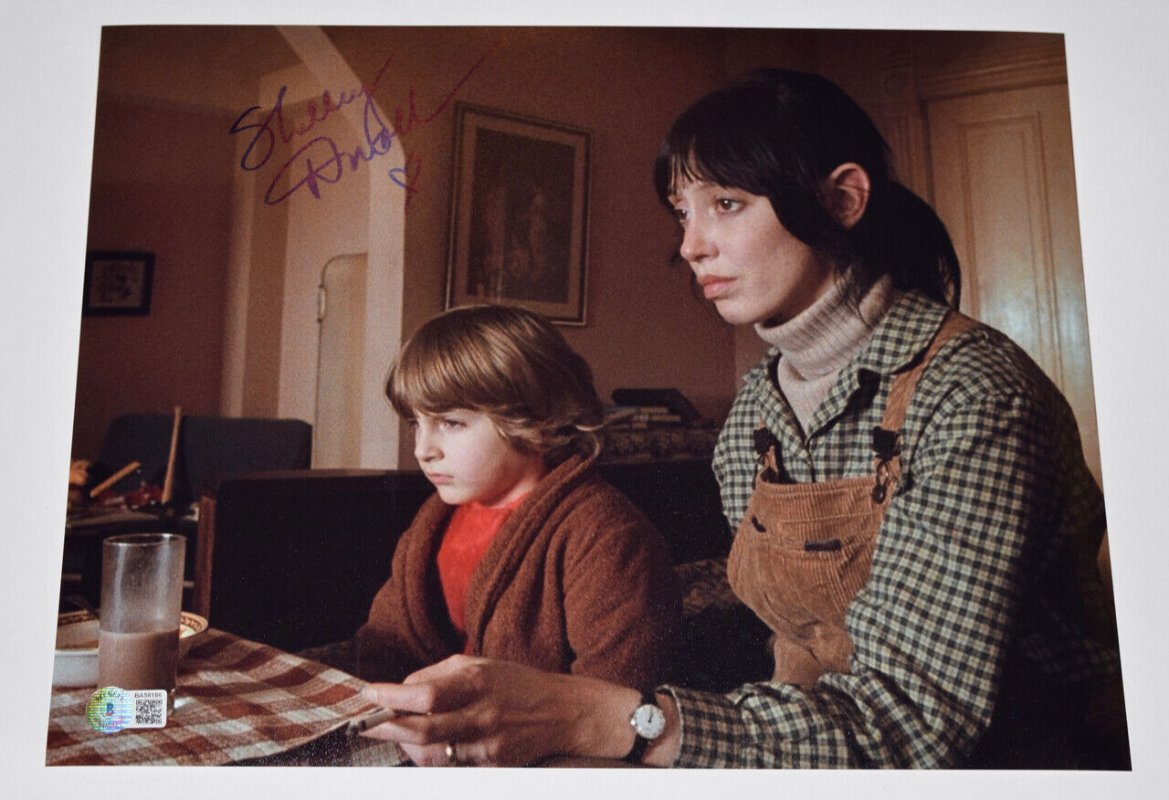 Shelley Duvall Signed Autographed 11x14 Photo Poster painting The Shining Wendy Beckett BAS COA