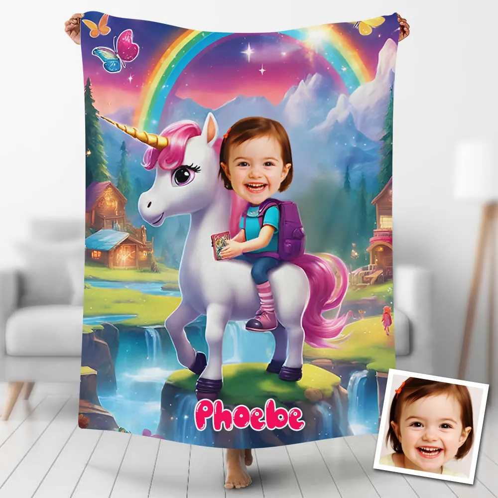 Custom Blanket Personalized Kids Gifts | Makemesurprise&reg;
