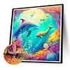 Diamond Painting-DIY Full Round Drill Dolphin
