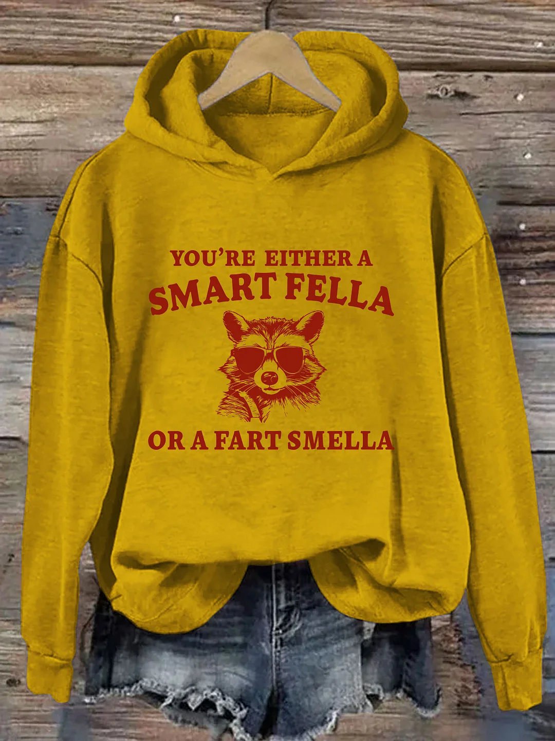 Are You A Smart Fella Or Fart Smella Hoodie
