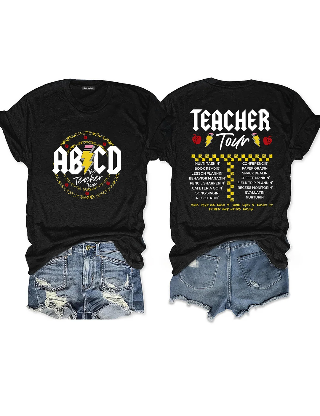 ABCD Teacher Tour T-shirt
