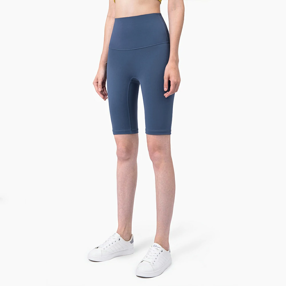 High quality high waisted compression bike shorts