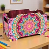 5D DIY Diamond Painting Decorative Storage Box Wood Storage Clutch (Mandala)
