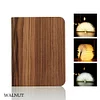 LED Wooden Book Lamp Children Reading light USB Bedside Table Lamp 3 Color Bedroom Art Decor Night Light for Kids Birthday Gift