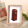 12pcs Mini Square Diamond Painting -Clock