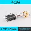 10pcs Carbon Brush Electric Hammer Angle Grinder Graphite Brush Replacement Tool