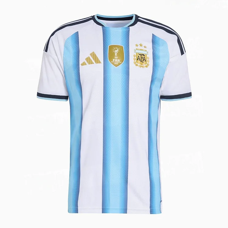 【S~4XL】Argentina 2026 World Cup Home Football Jersey（With the World Cup champion shield）