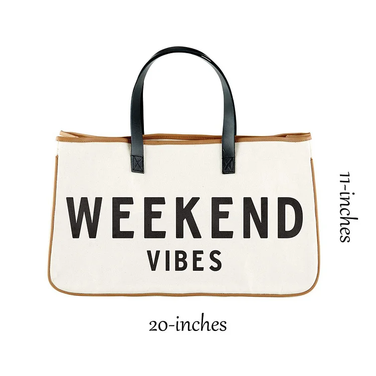 Extra Large Beach Bag with Leather Handle  Stunahome.com
