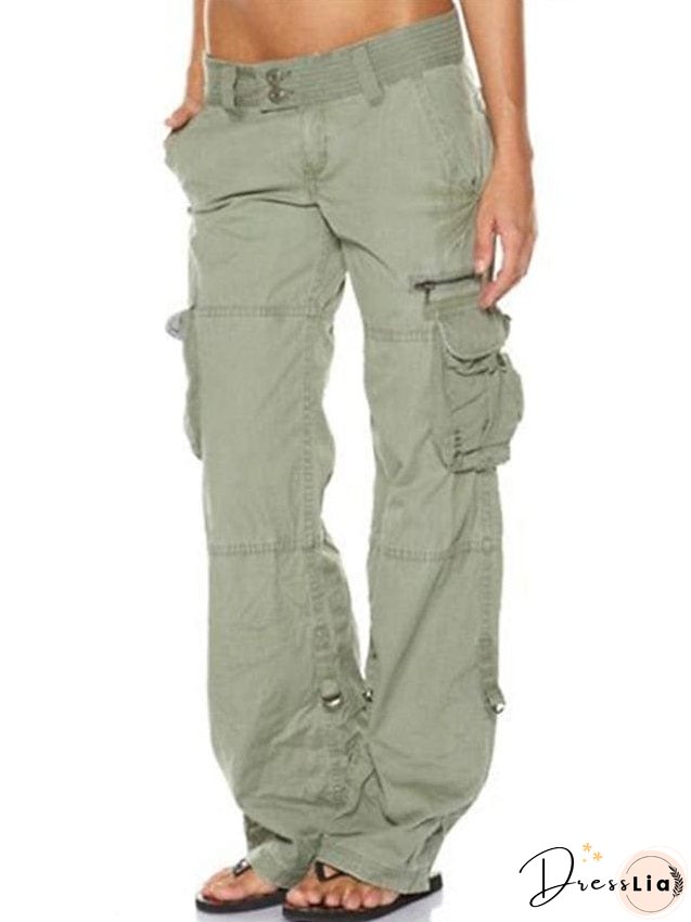 Contemporary Black Cargo Pants
