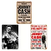 3PCS Johnny Cash Musician - Metal Tin Signs Set(8*12Inch)