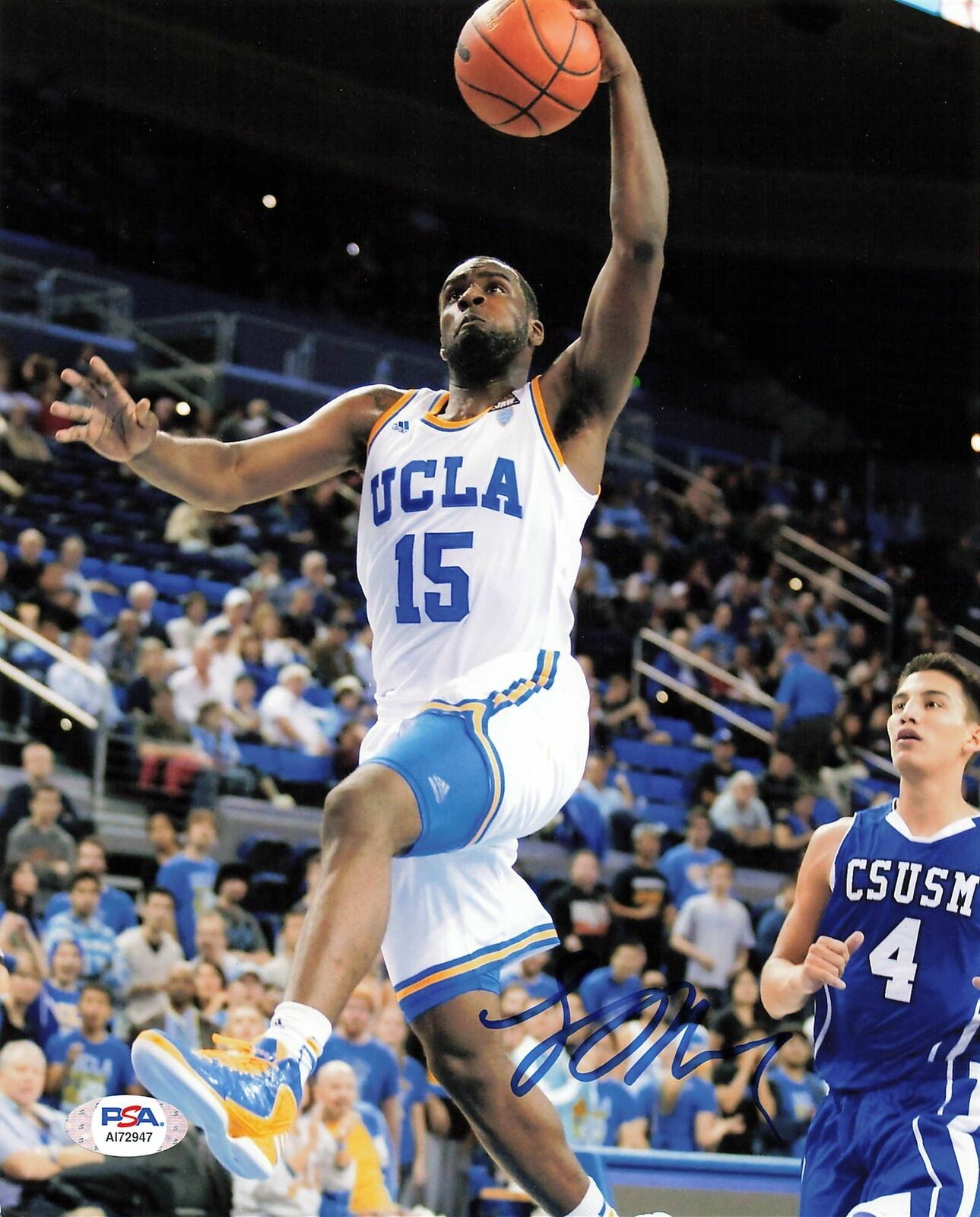 SHABAZZ MUHAMMAD signed 8x10 Photo Poster painting PSA/DNA UCLA Bruins Autographed