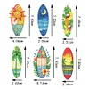 6Pcs Acryl Surfbrett - 5d DIY Handwerk Aufkleber Magnet