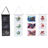 DIY Diamond Painting 3 Pockets Home Organizer Wall Door Hanging Storage Bag Kit