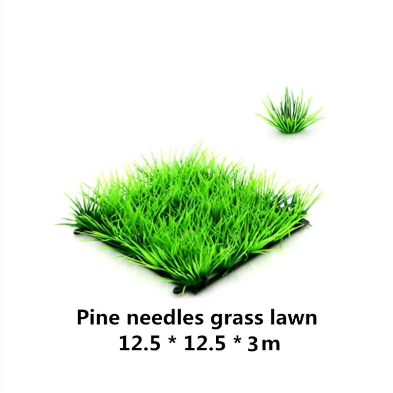 4 Style Artificial Green False Water Plant Lawn Aquarium Accessories Simulated water plant Environmental Plastic