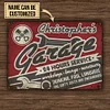 Personalized Names：Auto Garage Foul Language - Vintage Metal Tin Signs/Wooden Signs