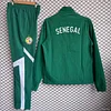 25/26 Senegal National Team Green Full zipper Windbreaker+ long pants
