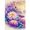 Lotus - 9CT Full Beaded Cross Stitch Kit(44x64cm)