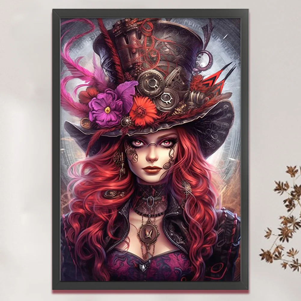 11CT Full Stamped Cross Stitch - Stain Glass Petra Ancient (Canvas|50*50CM) - Eco-Friendly Cotton Thread