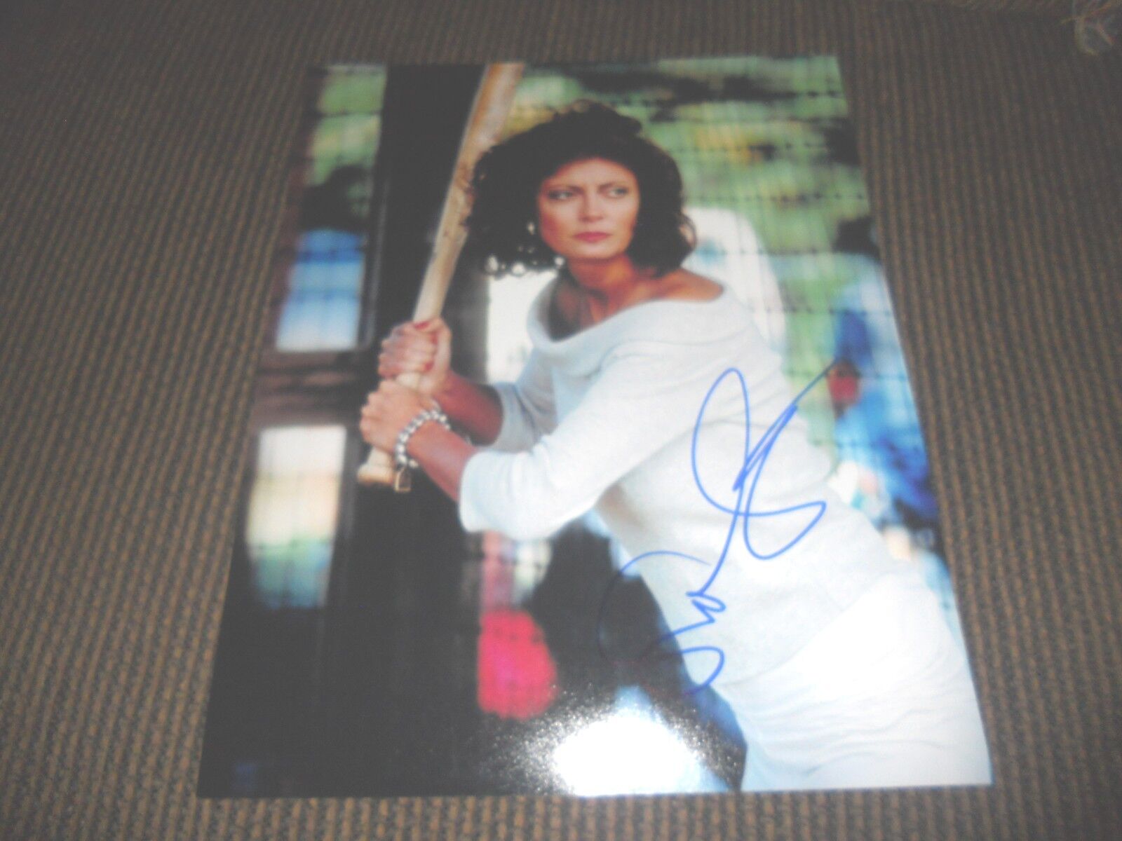 Susan Sarandon Bull Durham Signed Autographed 11x14 Photo Poster painting PSA Guaranteed #3 F4