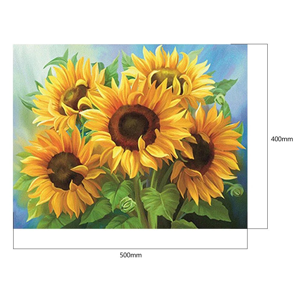 Flower - Paint By Number(50*40cm)