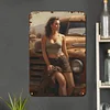 Pin Up Girl - Vintage Metal Signs(8*12Inch/12*16Inch)-Pin-up-girls