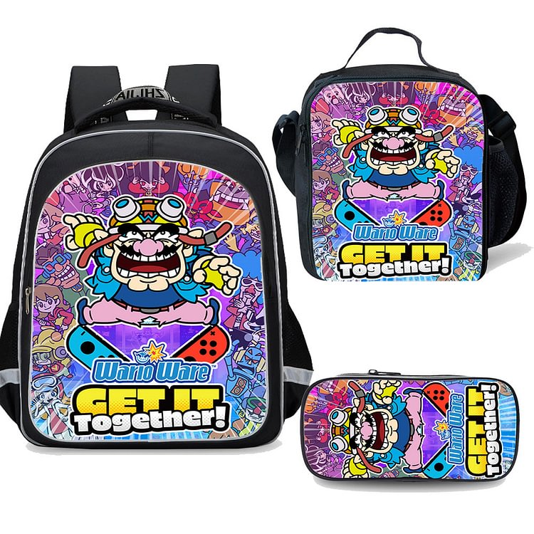 Mayoulove Kids Warioware Backpack-Mayoulove