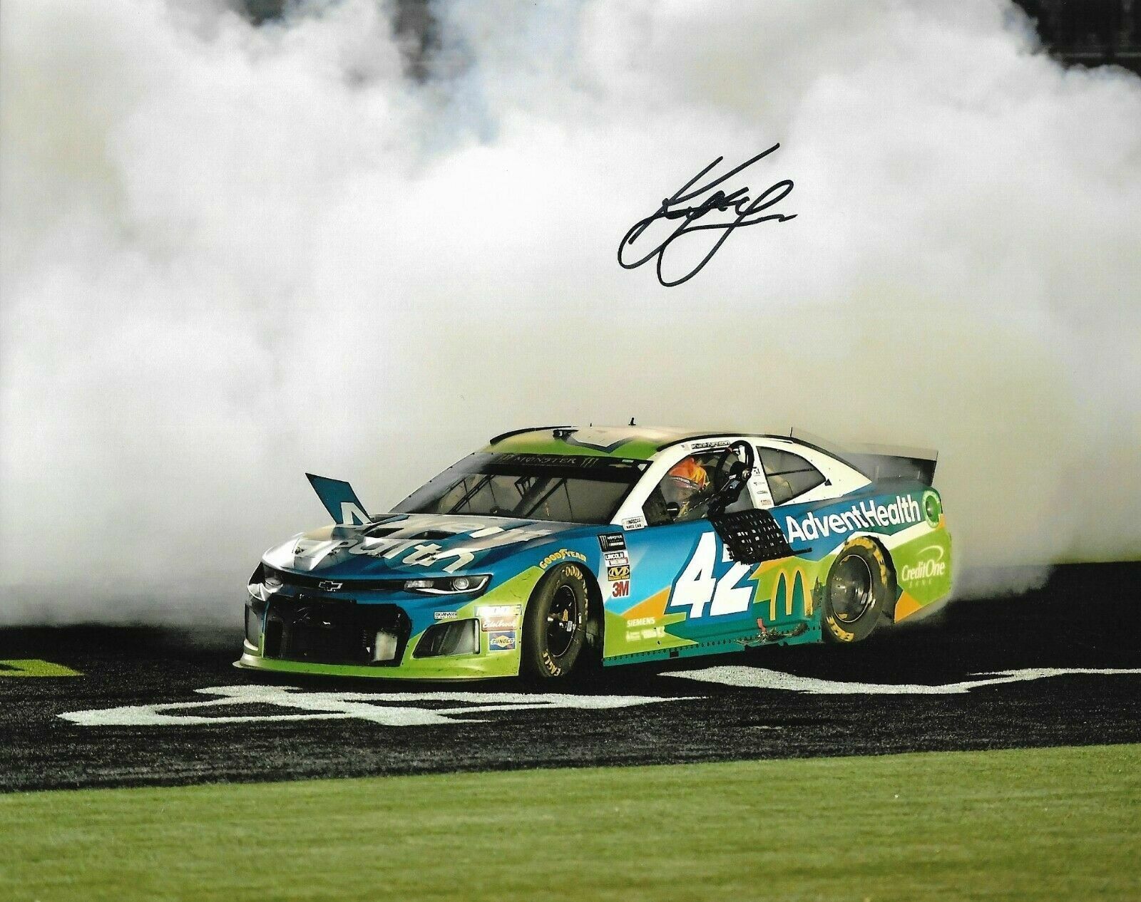 Kyle Larson Autographed Signed 8x10 Photo Poster painting REPRINT