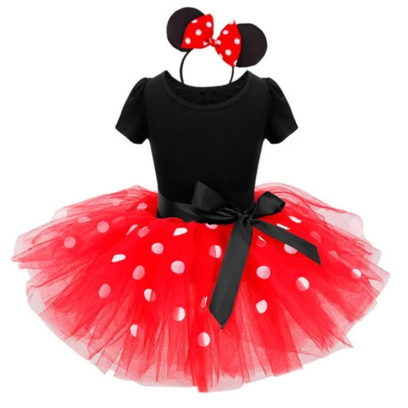 Fancy New Year Baby Girl Carnival Easter Dress For Girls Summer Mouse Birthday Children Clothing Party Tulle Kids Costume