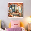 Autumn Courtyard-11CT Stamped Cross Stitch 40*40cm tapestrymarket