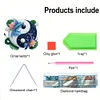 Acryl Yin Yang Diagramm von Fischen, die im Wasser spielen - 5d DIY Handwerk Anh&auml;nger