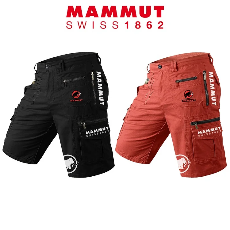 Pánské letní outdoorové prodyšné víceúčelové šortky MAMMUT® Nové (2 balení)