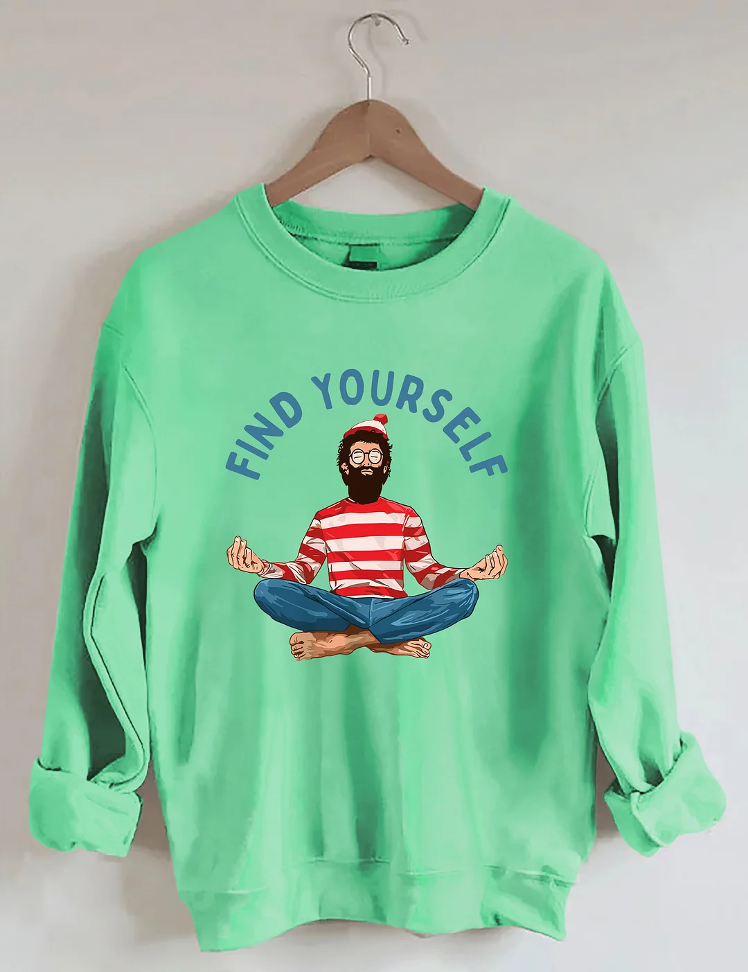 Find Yourself Meditation Sweatshirt