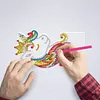 DIY Diamond Painting 7 Color Night Light Lamp Home Decoration Ornament Gift Kit(Unicorn)