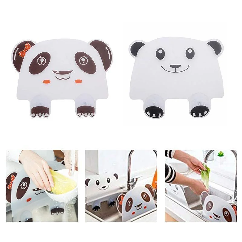 Meladen™ Panda Splash Guard Küchenspüle Spritzschutz