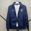 2024 France Windbreaker Royal Blue Jersey 1:1 Thai Quality