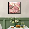 Pink Beauty -Special Shaped Diamond Painting