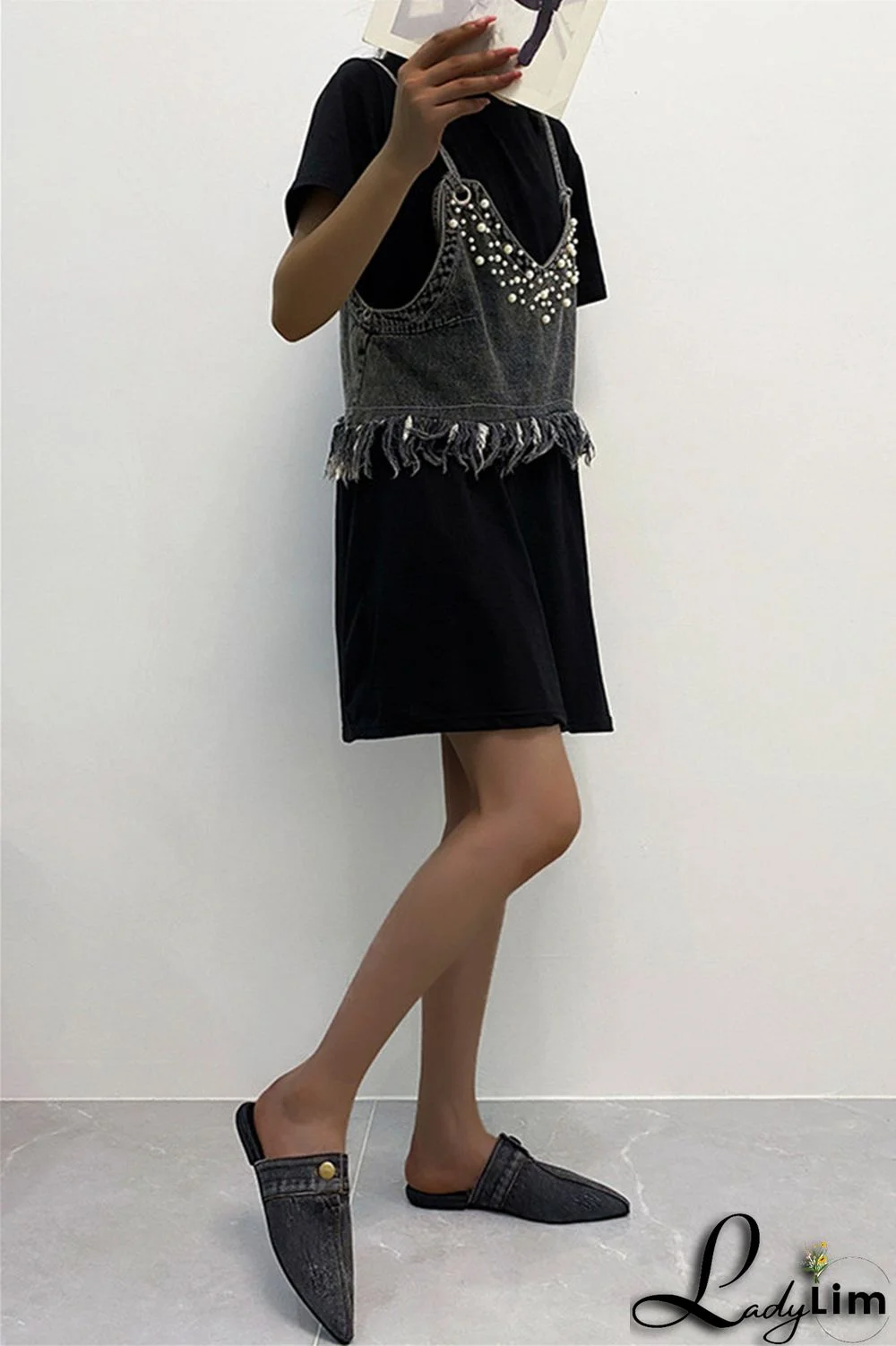 Deep Blue Fashion Casual Patchwork Pointed Comfortable Shoes