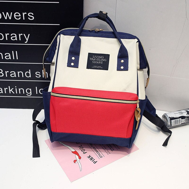 Japan Style Backpacks Laptop Ring Backpack Women Mochila Feminina Bagpack School Bags For Teenage Girls Back Pack Diaper Rugzak
