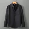 Men's Cotton and Linen Casual Shirts