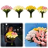 15Pcs Radiant Romantic Tulip Light LED Adjustable Tulip Night Light Warm Light L